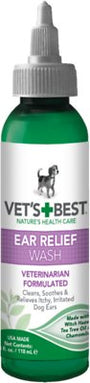 Vet's Best Solution nettoyante apaisante pour oreilles de chiens