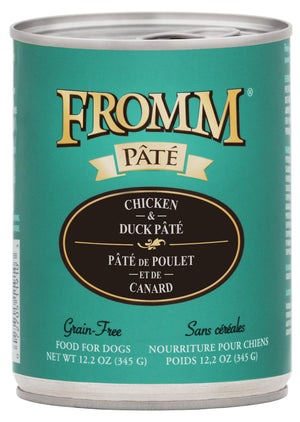 Fromm Chicken & Duck Pate Canned Dog Food