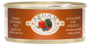 Fromm Four-Star Nutritionals Turkey & Pumpkin Pate Canned Cat Food