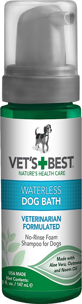 Vet's Best Waterless Dog Bath, 5-oz bottle