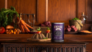 La nourriture Fromm Pâté de chevreuil et de lentilles pour chiens