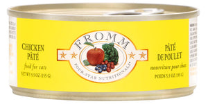 La nourriture Fromm Pâté de poulet pour chats
