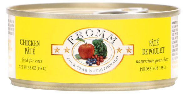 La nourriture Fromm Pâté de poulet pour chats