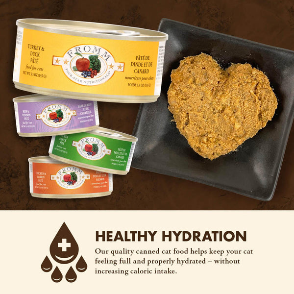 Fromm Four-Star Nutritionals Nourriture pour chat en conserve à la dinde et au canard