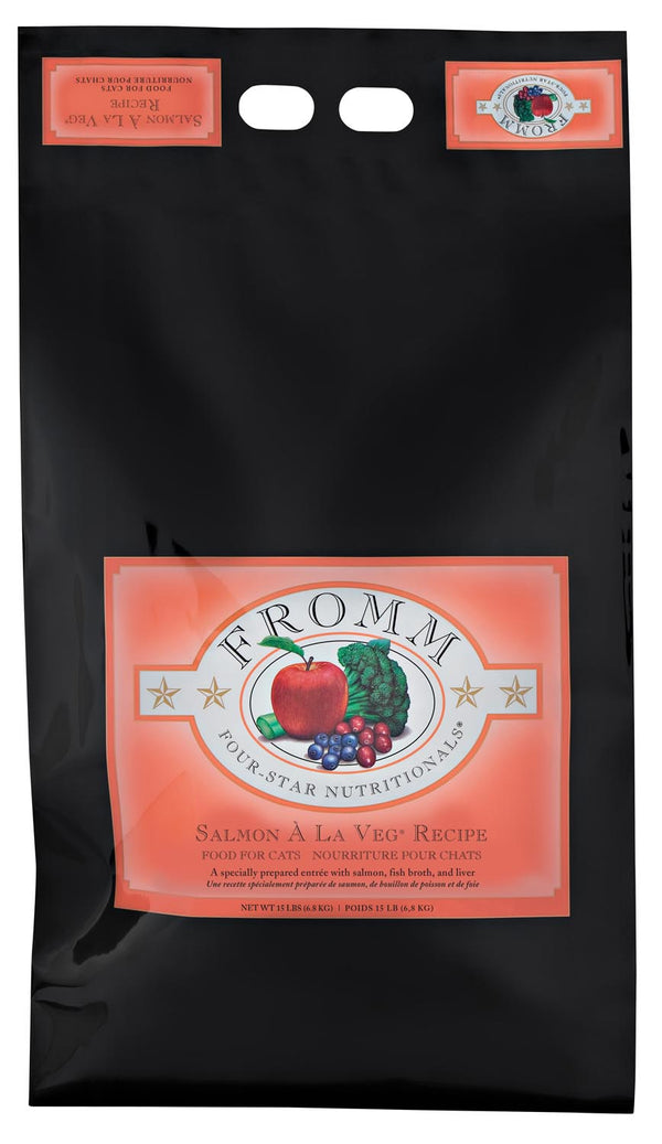 Fromm Four-Star Nutritionals Salmon A La Veg Dry Cat Food