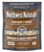 Northwest Naturals Raw Diet Grain-Free Bison & Beef Nuggets Raw Frozen Dog Food, 6-lb