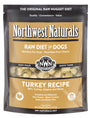 Northwest Naturals Raw Diet Grain-Free Turkey Nuggets Raw Frozen Dog Food, 6-lb