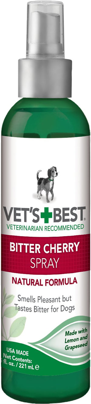 Vet's Best Bitter Cherry Spray for Dogs, 7.5-oz bottle
