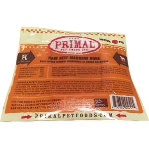 Primal Os à moelle de bœuf cru surgelé Friandises crues pour chiens