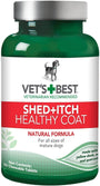 Vet's Best Complément pour chien Healthy Coat Shed + Itch, 50 comprimés