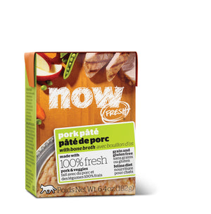 NOW FRESH Pâté de porc sans céréales nourriture humide pour chats