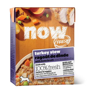 NOW FRESH Ragoût de dinde Sans céréales Nourriture humide pour chiens