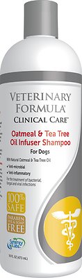 SynergyLabs Shampooing infusé à l'avoine et à l'huile d'arbre à thé Veterinary Formula Clinical Care