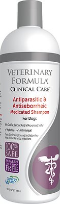 SynergyLabs Veterinary Formula Clinical Care Antiparasitic & Antiseborrheic Shampoo