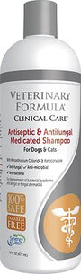 SynergyLabs Veterinary Formula Clinical Care Shampooing antiseptique et antifongique