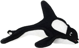 Tuffy Ocean Creatures Killer Whale Dog Toy