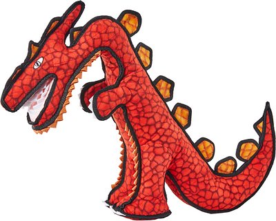 Tuffy Dinosaur Destructosaurus Dog Toy