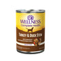 Wellness Complete Health Turkey & Duck Stew Wet Dog Food Can