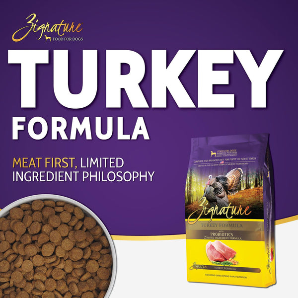 Zignature Turkey Limited Ingredient Formula Dry Dog Food