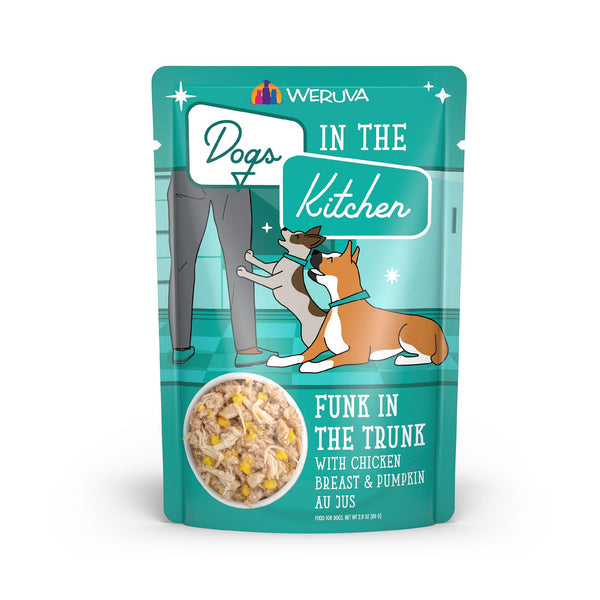 Dogs in the Kitchen Funk in the Trunk with Chicken Breast & Pumpkin Au Jus Wet Dog Food Pouch