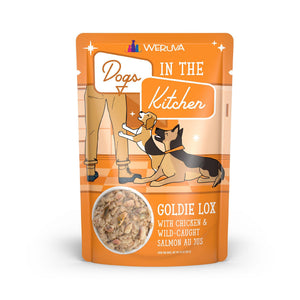 Dogs in the Kitchen Goldie Lox with Chicken & Wild Caught Salmon Au Jus Wet Dog Food Pouch