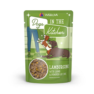 Dogs in the Kitchen Lamburgini with Lamb & Pumpkin Au Jus Wet Dog Food Pouch