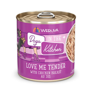 Dogs in the Kitchen Love Me Tender with Chicken Breast Au Jus Wet Dog Food Can