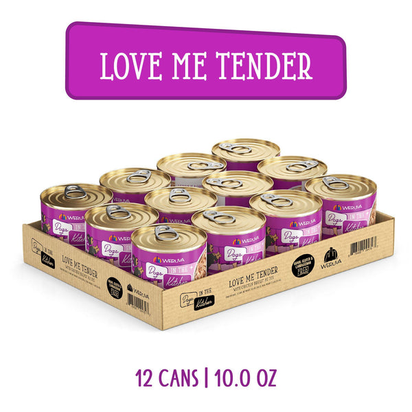 Dogs in the Kitchen Love Me Tender with Chicken Breast Au Jus Wet Dog Food Can