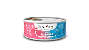 FirstMate 50/50 Formula Wild Salmon & Tuna Wet Cat Food Can