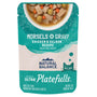 Natural Balance Original Ultra Platefulls Recette poulet et saumon Morceaux en sauce Pochettes de nourriture humide pour chats