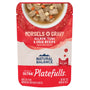 Natural Balance Original Ultra Platefulls Salmon, Tuna & Crab Recipe Morsels in Gravy Wet Cat Food Pouches