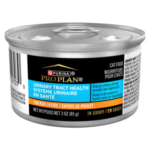 Purina Pro Plan Urinary Tract Health Chicken Entree in Gravy Wet Cat Food Can