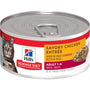 Hill's Science Diet Nourriture humide pour chats adultes entrée savoureuse au poulet