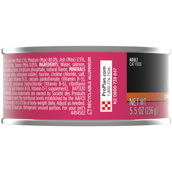 Purina Pro Plan Adulte Saumon Entrée en Sauce Nourriture humide pour chats en boîte