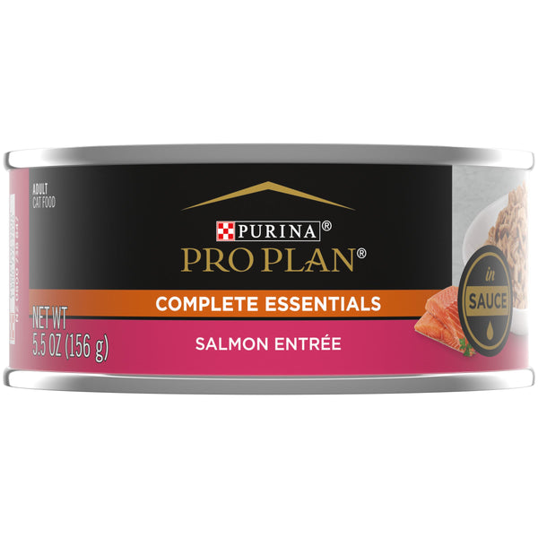 Purina Pro Plan Adulte Saumon Entrée en Sauce Nourriture humide pour chats en boîte