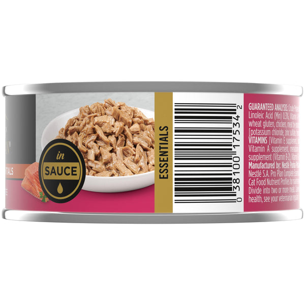 Purina Pro Plan Adulte Saumon Entrée en Sauce Nourriture humide pour chats en boîte