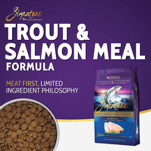 Zignature Trout & Salmon Meal Limited Ingredient Formula Dry Dog Food