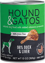 Hound & Gatos Duck Formula Grain-Free Canned Dog Food