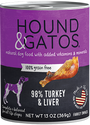 Hound & Gatos Turkey Formula Grain-Free Canned Dog Food