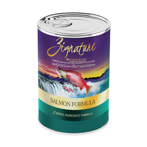 Zignature Salmon Limited Ingredient Formula Wet Dog Food Can