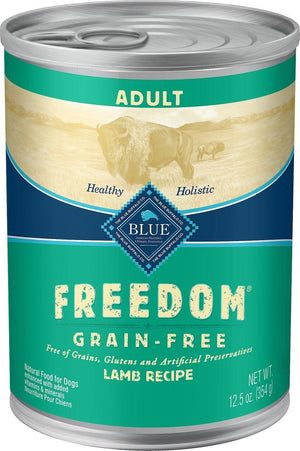 Blue Buffalo BLUE Freedom Recette Agneau Adulte Sans céréales Pâtée pour chiens en conserve