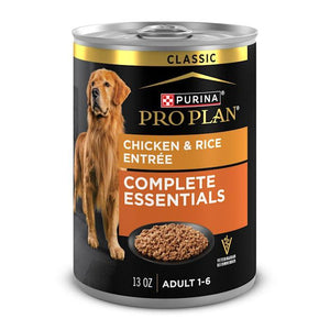 Purina Pro Plan Savor Classique poulet et riz pour adultes Entrée en conserve pour chiens