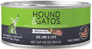 Hound & Gatos Lamb Formula Grain-Free Canned Cat Food