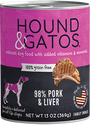 Hound & Gatos Pork Formula Grain-Free Canned Dog Food