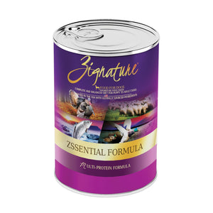 Zignature Zssential Multi-Protein Formula Wet Dog Food Can