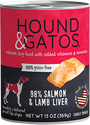 Hound & Gatos Salmon & Lamb Liver Formula Grain-Free Canned Dog Food
