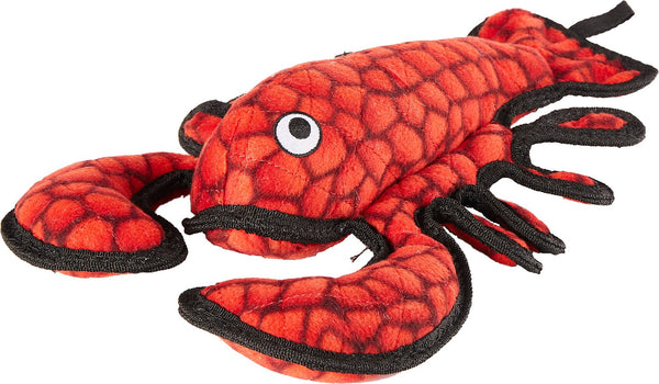 Tuffy Ocean Creatures Larry Lobster Dog Toy, Regular