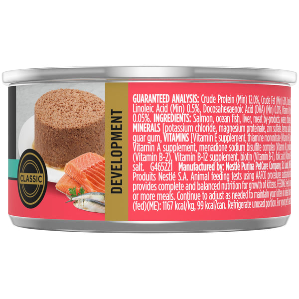 Purina Pro Plan Salmon & Ocean Fish Entree Kitten Wet Cat Food Can