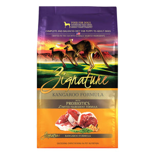 Zignature Kangaroo Limited Ingredient Formula Dry Dog Food