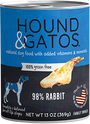 Hound & Gatos Rabbit Formula Grain-Free Canned Dog Food